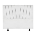 Cabeceira Estofada Cama Casal Queen Size 160 Cm Malu Corino B