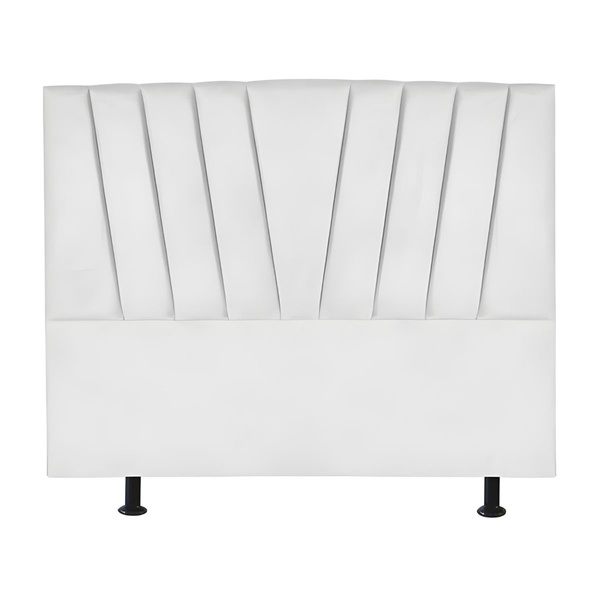 Cabeceira Estofada Cama Casal Queen Size 160 Cm Malu Suede Br