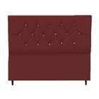 Cabeceira Estofada Cama Casal Queen Size 160 Cm Suede Nina Bo