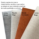 Cabeceira Estofada Cama Casal Queen Size Led Moderna 160 Cm L