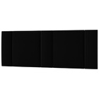 Cabeceira Estofada Cama Casal Queen Size Led Star 160 Cm Velu