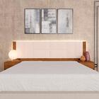 Cabeceira Estofada Cama Queen Mumbai C/led Fre/bouclé Off Whi
