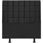 Cabeceira Estofada Cama Solteiro 100 Cm Mariana Corino Preto