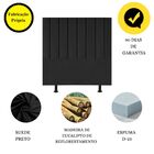 Cabeceira Estofada Cama Solteiro 100 Cm Sophia Carla Suede Pr