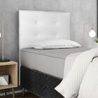 Cabeceira Estofada Cama Solteiro 90 Cm Helena Corino Branco