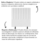 Cabeceira Estofada Cama Solteiro 90 Cm Sara Suede E Frame Bra