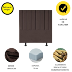 Cabeceira Estofada Cama Solteiro 90 Cm Sophia Carla Suede Mar