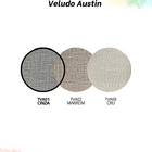 Cabeceira Estofada Casal 10 Blocos Não É Segredo Veludo Austi