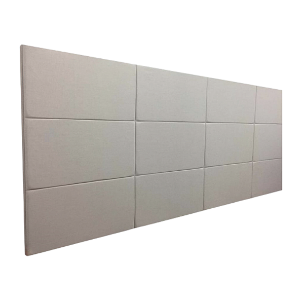 Cabeceira Estofada Casal 12 Blocos Não É Segredo Suede Amassa