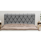 Cabeceira Estofada Casal 138cm Veludo Milena Jsw