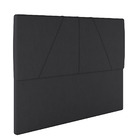 Cabeceira Estofada Casal 140 Cm Júpiter Corino - Skybox - Pre