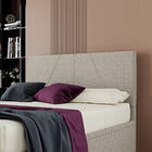 Cabeceira Estofada Casal 140 Cm Júpiter Linho - Skybox - Bege