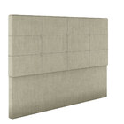 Cabeceira Estofada Casal 140 Cm Terra Veludo - Skybox - Bege