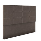 Cabeceira Estofada Casal 140 Cm Terra Veludo - Skybox - Marrom