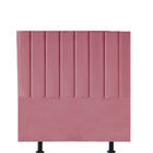 Cabeceira Estofada Casal 140cm Carla Ii Suede Rosa - D A Decor