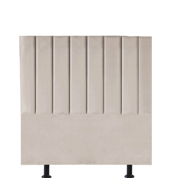 Cabeceira Estofada Casal 140cm Cora Courino Bege - D A Decor