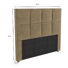 Cabeceira Estofada Casal 140cm Multimóveis Cr35165