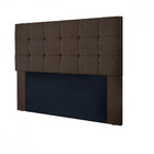 Cabeceira Estofada Casal 140cm Suede Amassado Ana Js Móveis