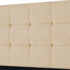 Cabeceira Estofada Casal 140cm Suede Amassado Ana Js Móveis