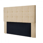 Cabeceira Estofada Casal 140cm Suede Amassado Ana Js Móveis