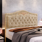 Cabeceira Estofada Casal 140cm Suede Belize  Js Móveis