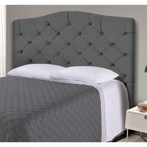 Cabeceira Estofada Casal 140cm Veludo Atenas Madetal