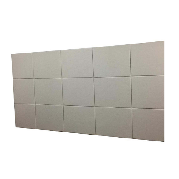 Cabeceira Estofada Casal 15 Blocos Não É Segredo Veludo Austi