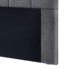 Cabeceira Estofada Casal 160cm Suede Amassado Ana Js Móveis