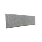 Cabeceira Estofada Casal 1 Bloco Não É Segredo Linho Cinza Cl