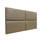Cabeceira Estofada Casal 4 Blocos Não É Segredo Facto Marrom