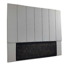 Cabeceira Estofada Casal 7 Blocos Não É Segredo Linho Cru Mes