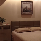 Cabeceira Estofada Casal 8 Blocos Não É Segredo Veludo Marrom