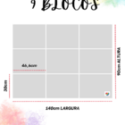 Cabeceira Estofada Casal 9 Blocos Não É Segredo Suede Liso Be