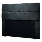 Cabeceira Estofada Casal Com Strass Mila 1,40 Suede Amassado