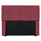 Cabeceira Estofada Casal Com Strass Mila 1 40 Veludo - Shop D