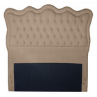 Cabeceira Estofada Casal Dakota 140cm Tecido Sued 1065 Zidi