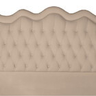 Cabeceira Estofada Casal Dakota 140cm Tecido Sued 1065 Zidi