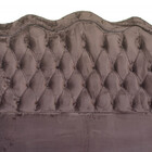 Cabeceira Estofada Casal Dakota 140cm Tecido Veludo 15199 - Z
