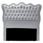 Cabeceira Estofada Casal Dakota 140cm Tecido Veludo 15201 Zidi