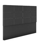 Cabeceira Estofada Casal King Size 195 Cm Terra Linho - Skybo