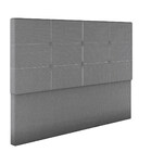 Cabeceira Estofada Casal King Size 195 Cm Terra Linho - Skybo