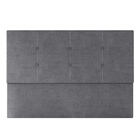 Cabeceira Estofada Casal King Size 195 Cm Terra Veludo - Skyb