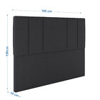 Cabeceira Estofada Casal King Size 195 Cm Venus Corino - Skyb