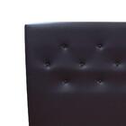 Cabeceira Estofada Casal King Size 195cm Corano Marrom