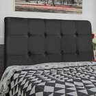 Cabeceira Estofada Casal Luna  Cinza