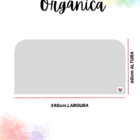 Cabeceira Estofada Casal Orgânica Não É Segredo Courvin Cinza