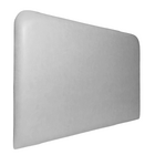 Cabeceira Estofada Casal Orgânica Não É Segredo Linho Cinza C