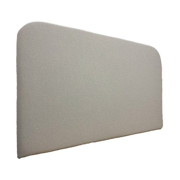 Cabeceira Estofada Casal Orgânica Não É Segredo Linho Cru 140