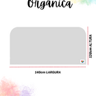 Cabeceira Estofada Casal Orgânica Não É Segredo Veludo Marrom