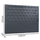 Cabeceira Estofada Casal Porto 1,40cm Suede